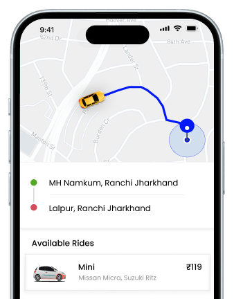 Bharatcabs Step3 to ride